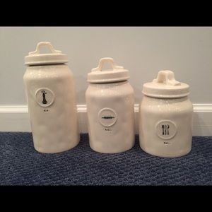Rae Dunn icon Canister set